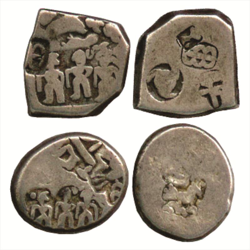 Indian Punch-Marked Coins representing coinage in India